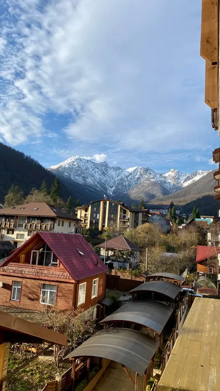 Квартира с видом на горы