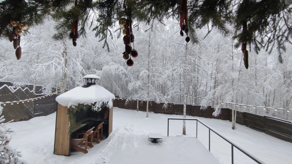 Барнхаус с финской сауной