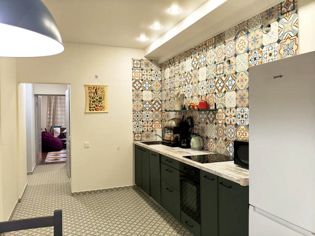 Просторная квартира в центре у озера