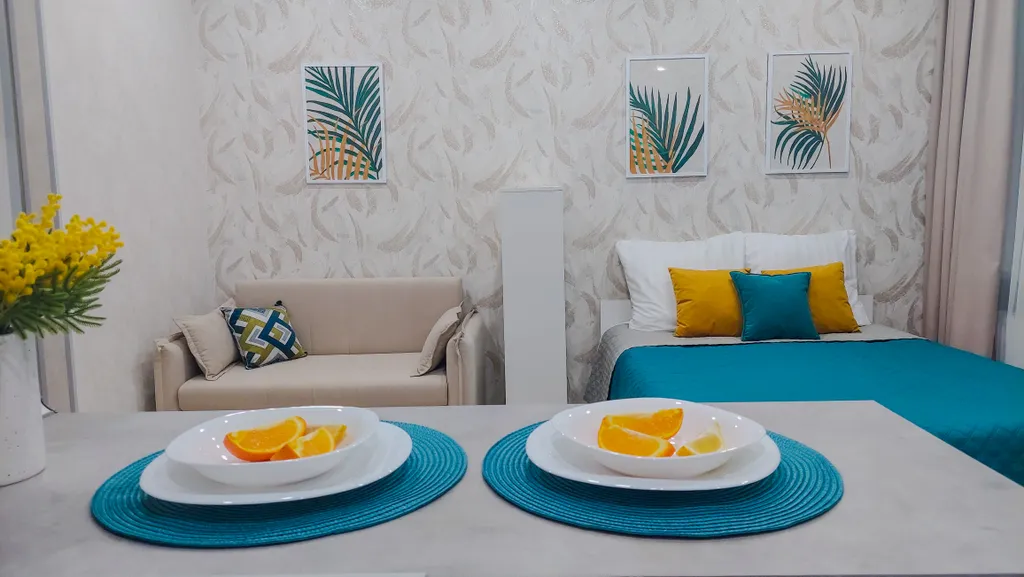 Квартира Квартира Светлая, уютная студия в мкр.Губернский ждёт своих гостей — Краснодар