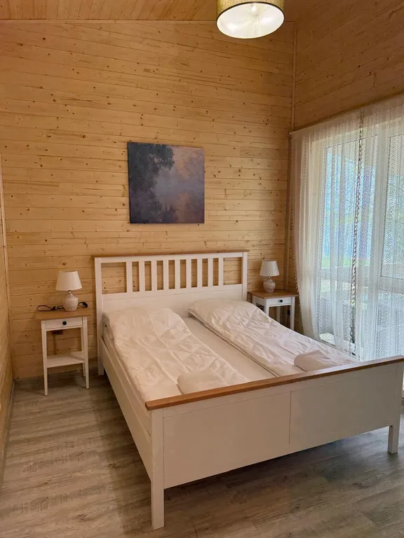 Дом 120m2 — чан, кухня, рыбалка на частном пирсе