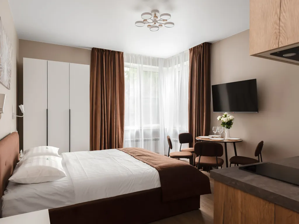 Уютная студия у метро. Заезд бесконтактно. Отчётные документы