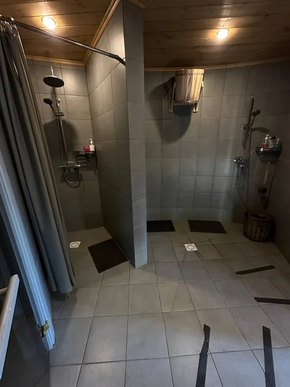 Купольная баня на дровах