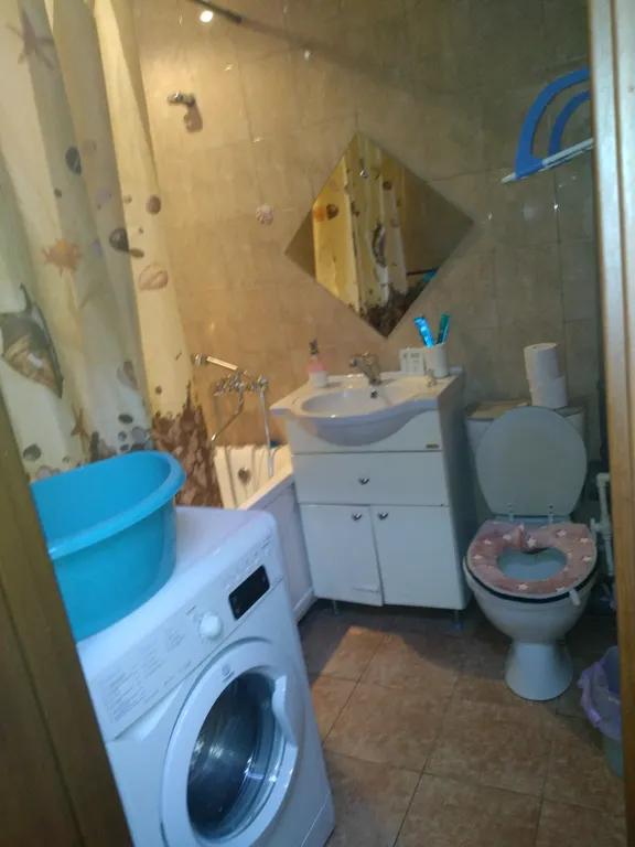 Теплая однокомнатная квартира в центре города