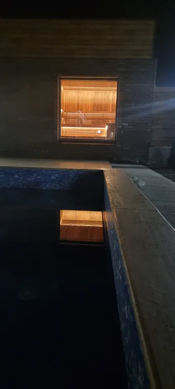 Уютный дом с термальным бассейном и баней