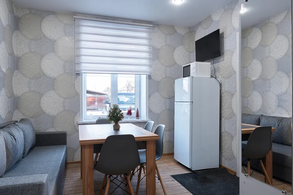 Апартаменты двухуровневые двухкомнатные с кухней (апарт 7)