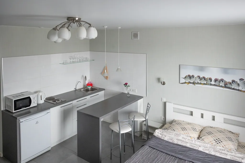 Квартира Квартира Студия с евроремонтом рядом с парком Нефтяник на Московском проспекте — Ярославль