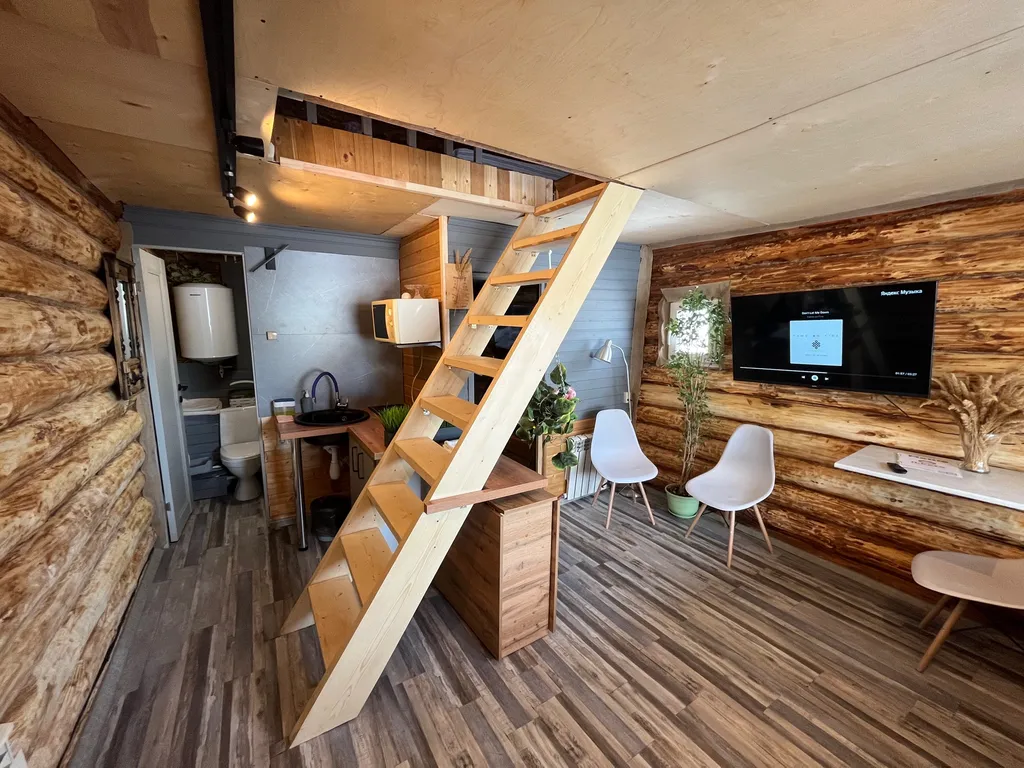 Уютный срубовой дом с баней