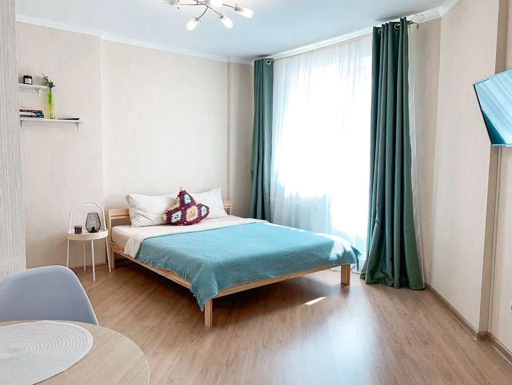 Очeнь свeтлaя и уютнaя студия