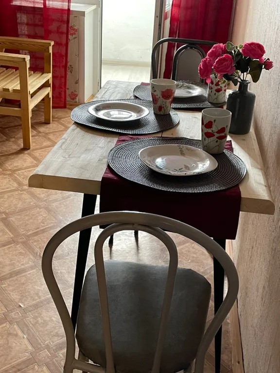 Уютная квартира с видом на закат