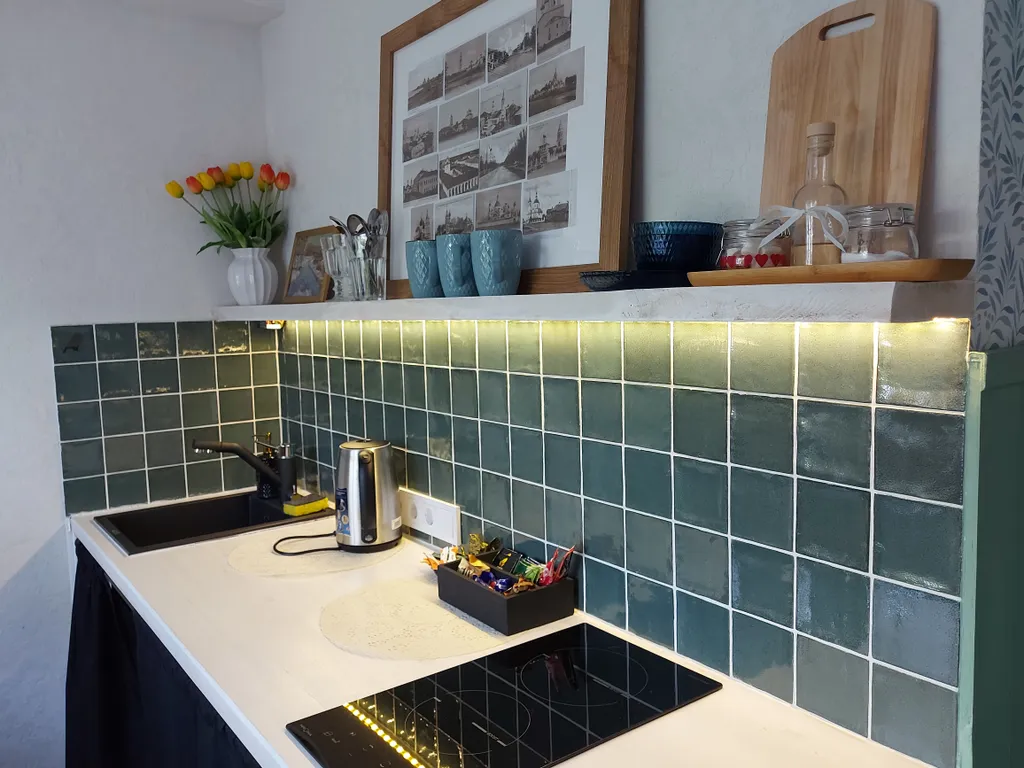 Однокомнатная квартира с дизайнерским ремонтом