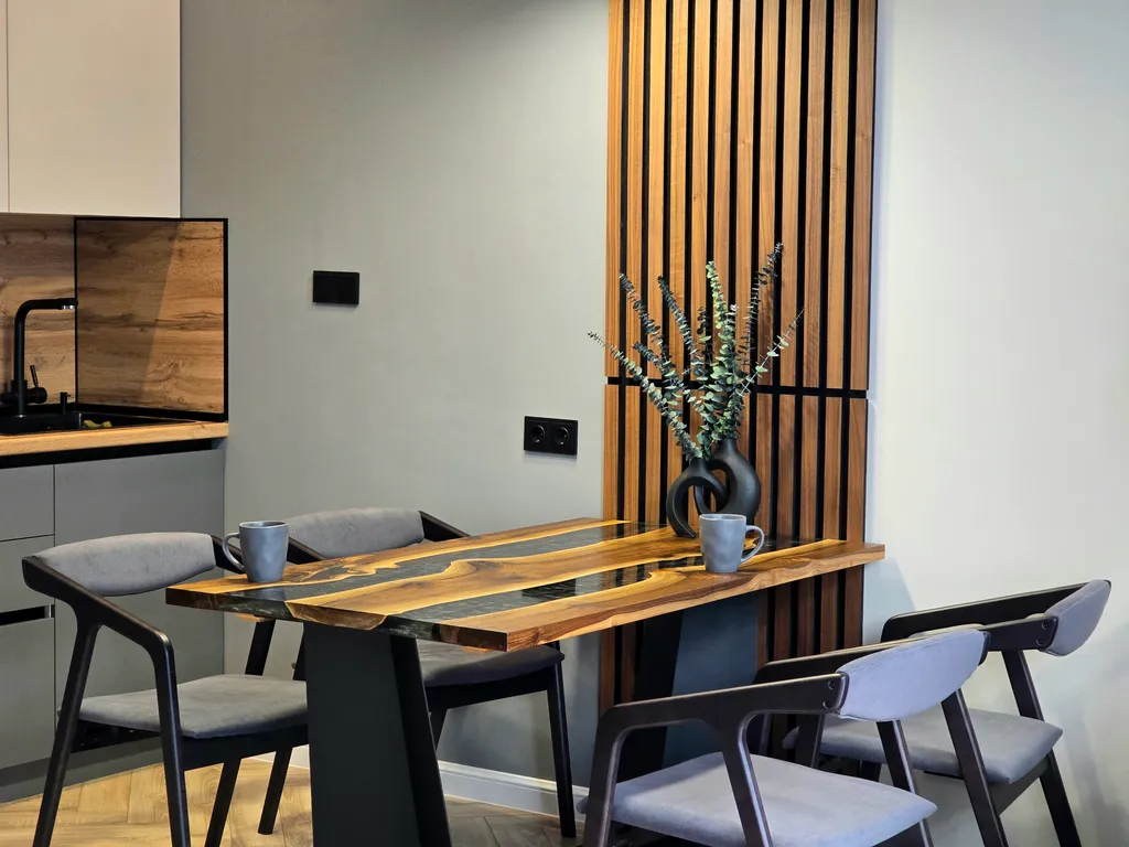 Студия с дизайнерским ремонтом рядом с озером Кара-Кёль