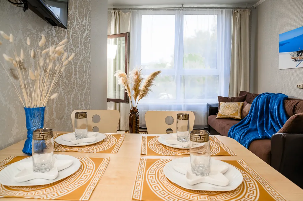 Квартира Квартира Просторная евродвушка — Анапа