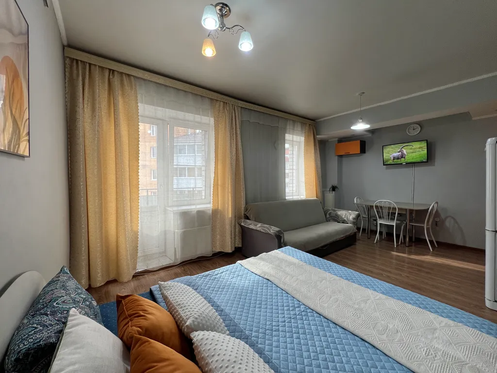 Студия на Химчистке в новом ЖК, не берем оплату за финальную уборку