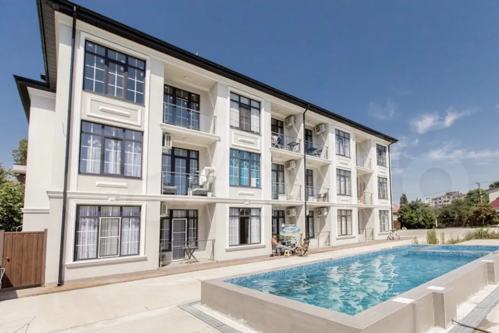 Квартира Апартамент с террасой и бассейном — аренда посуточно в Сириус