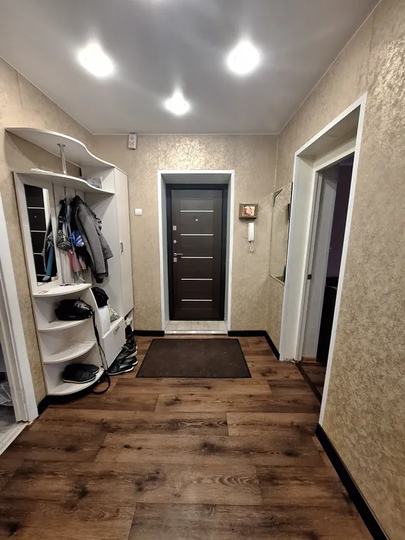 В квартире уютно тепло чисто