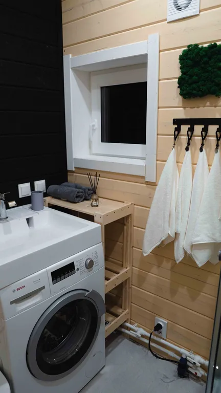 Уютный дом в лесу с панорамой и СПА комплексом