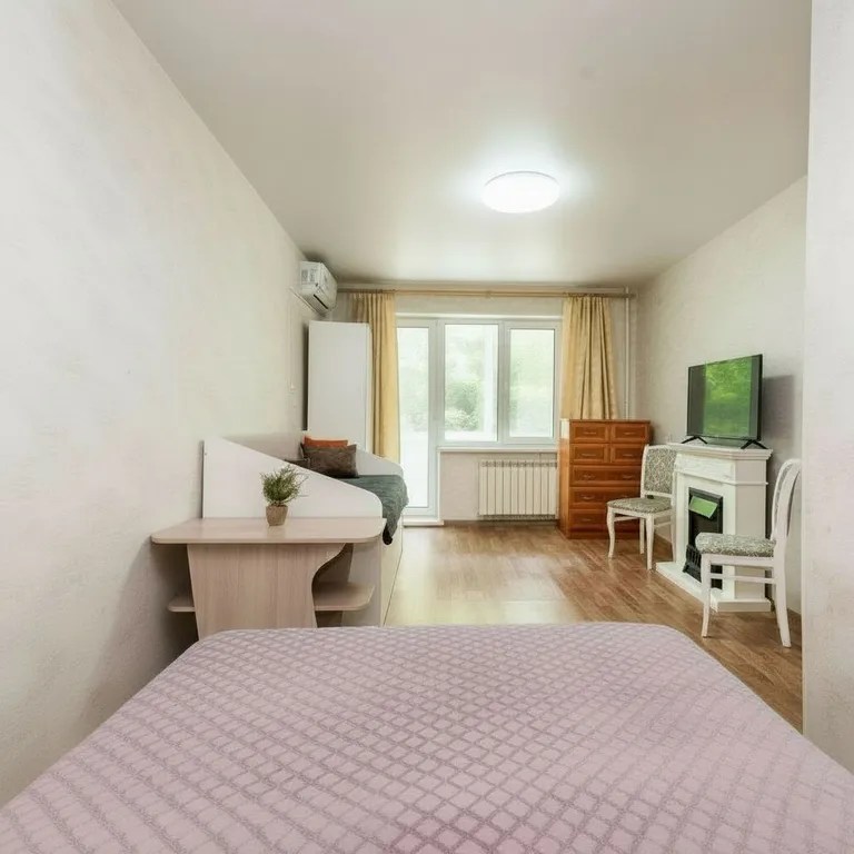 Просторная однокомнатная квартира эконом-класса