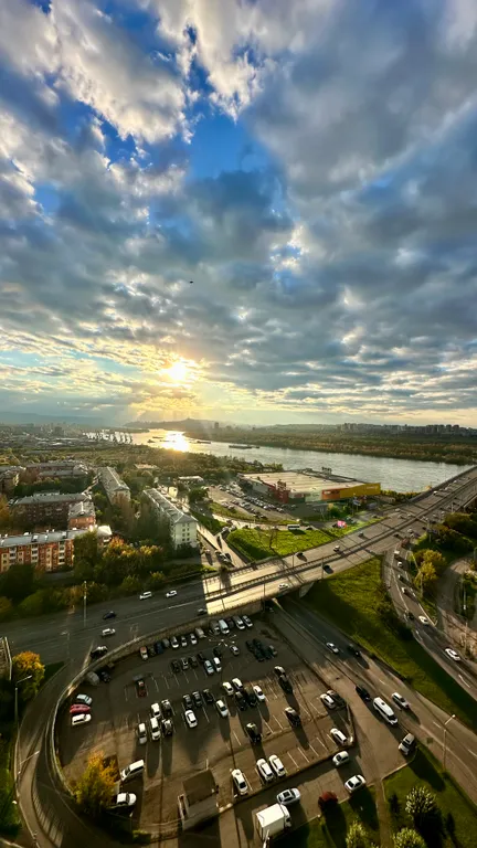 2-х комнатная квартира с видом на Енисей и город — аренда посуточно в Красноярск