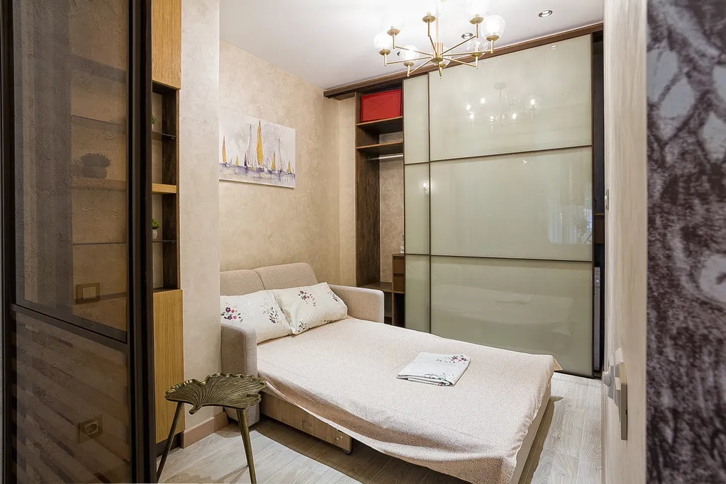 Апартамент с отдельной спальней и с детской спальней, большой террасой