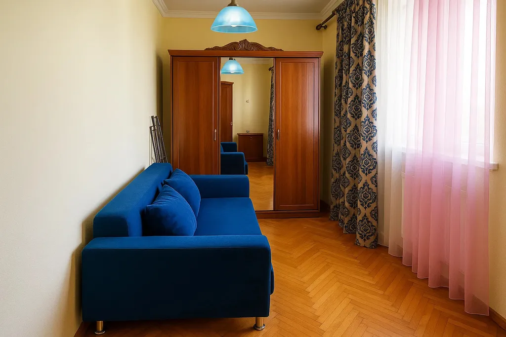 Квартира у набережной с видом на море и город