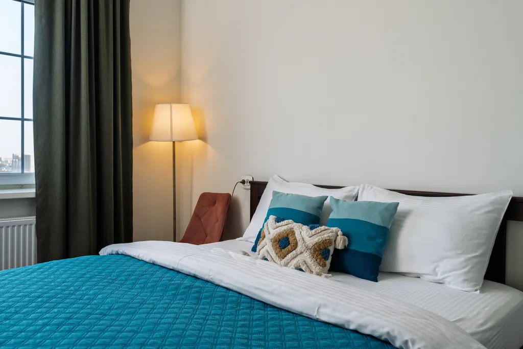 Двухкомнатная квартира с видом на город