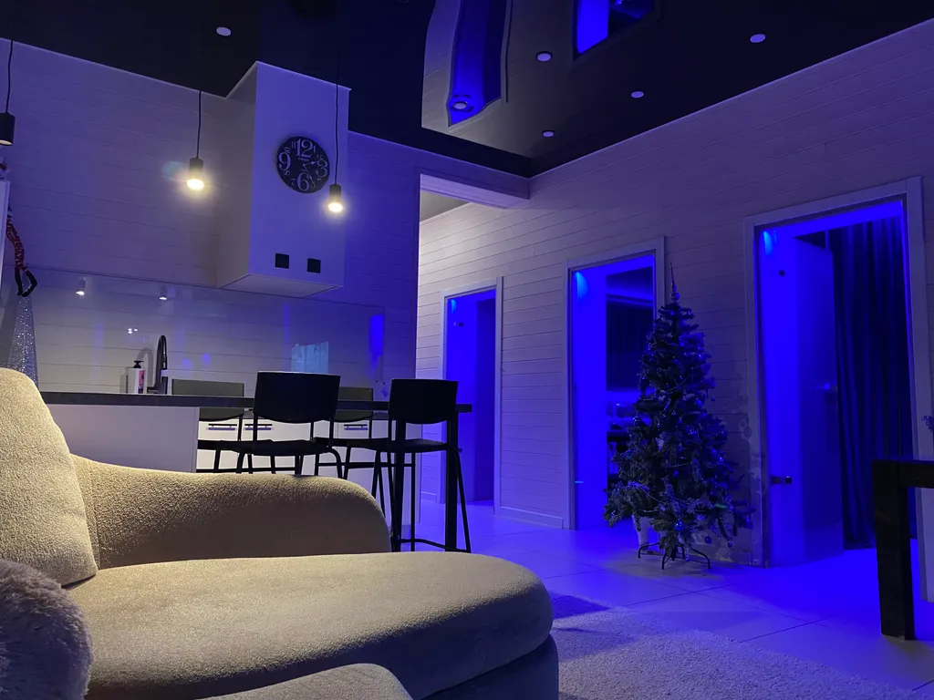 Современный дом в лесу