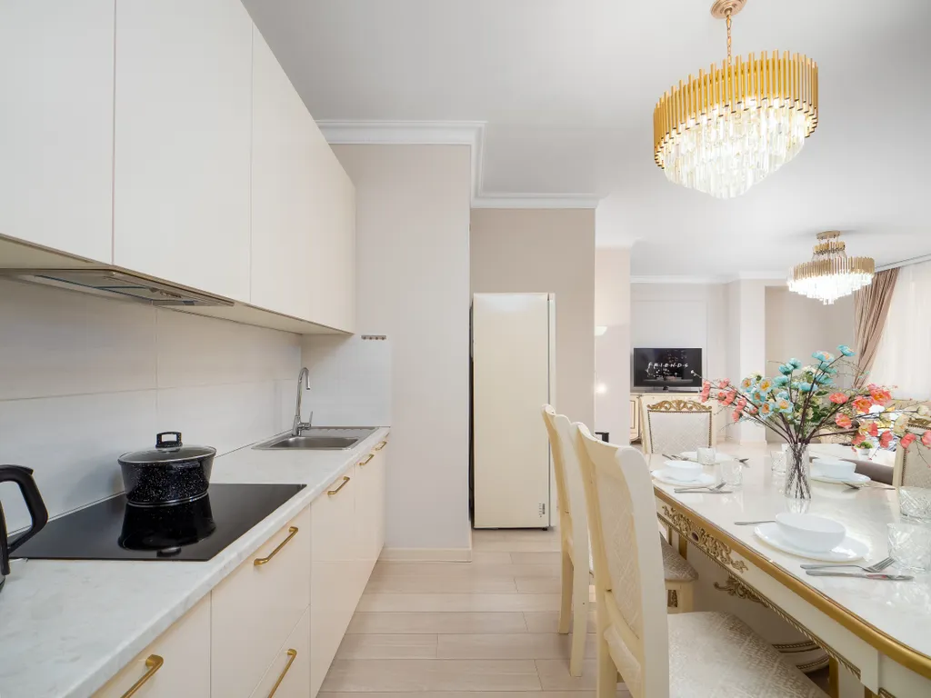 Квартира в достопримечательности города — ЖК «Нурлы Тау». Просторная