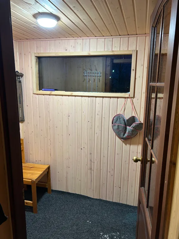 Дом с баней на дровах