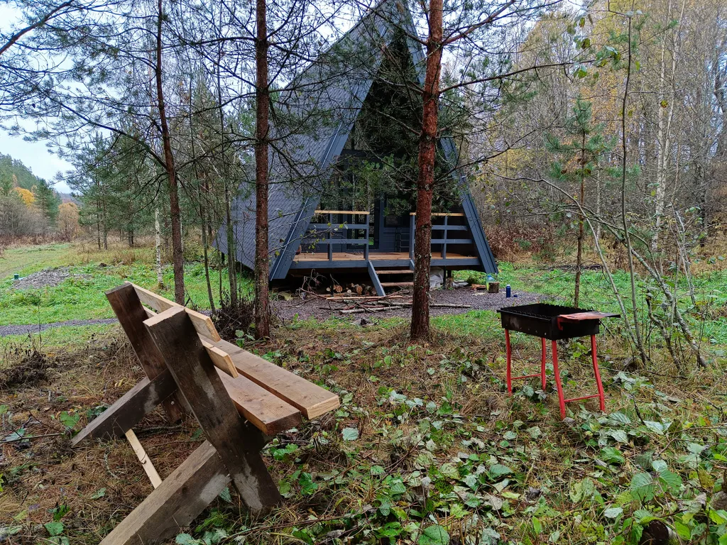 Дом на берегу залива Мусталанлахти