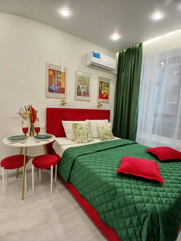 Студия с прекрасным видом, парк, новый дом