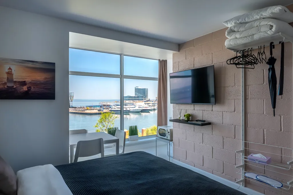 Апартаменты с панорамным видом на море