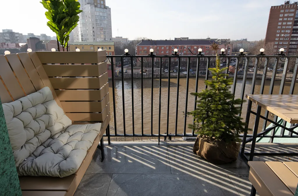 Апартамент с террасой Luxury Life Рыбная деревня