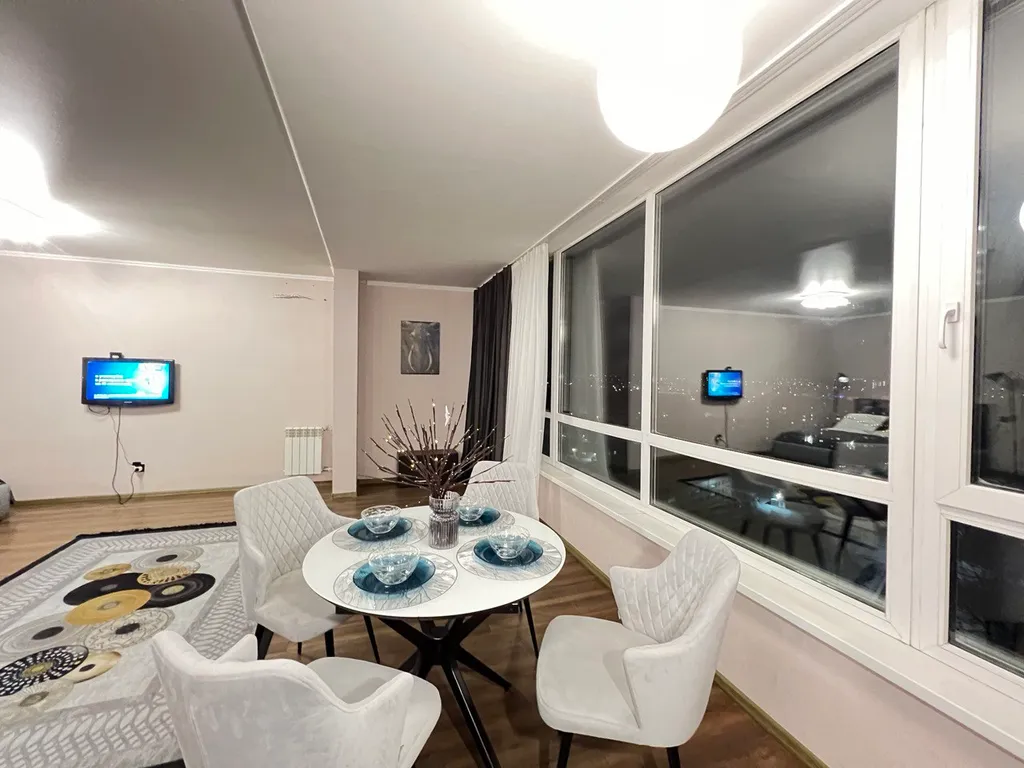 Квартира центр, отличный вид на город