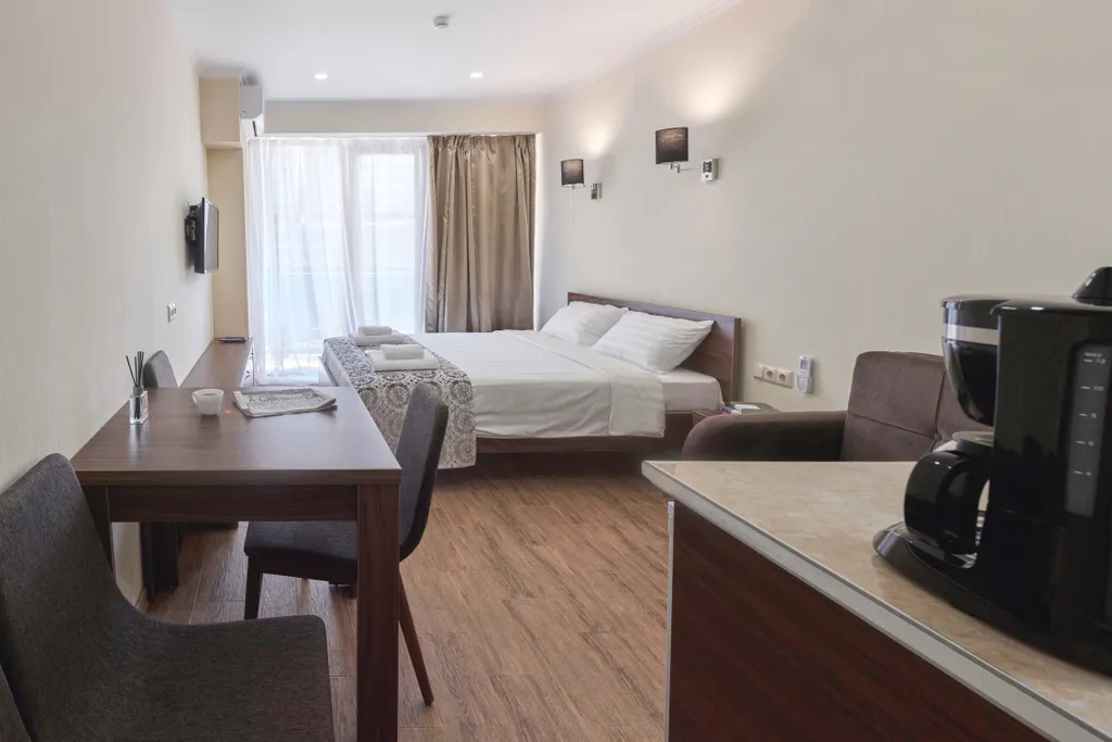 Комфортабельная студия возле моря