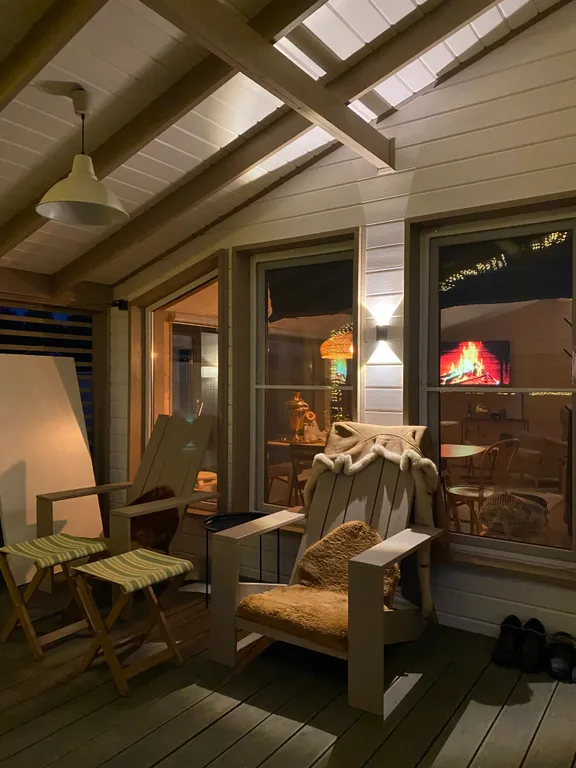 Стильный Дом с фурако Rancho