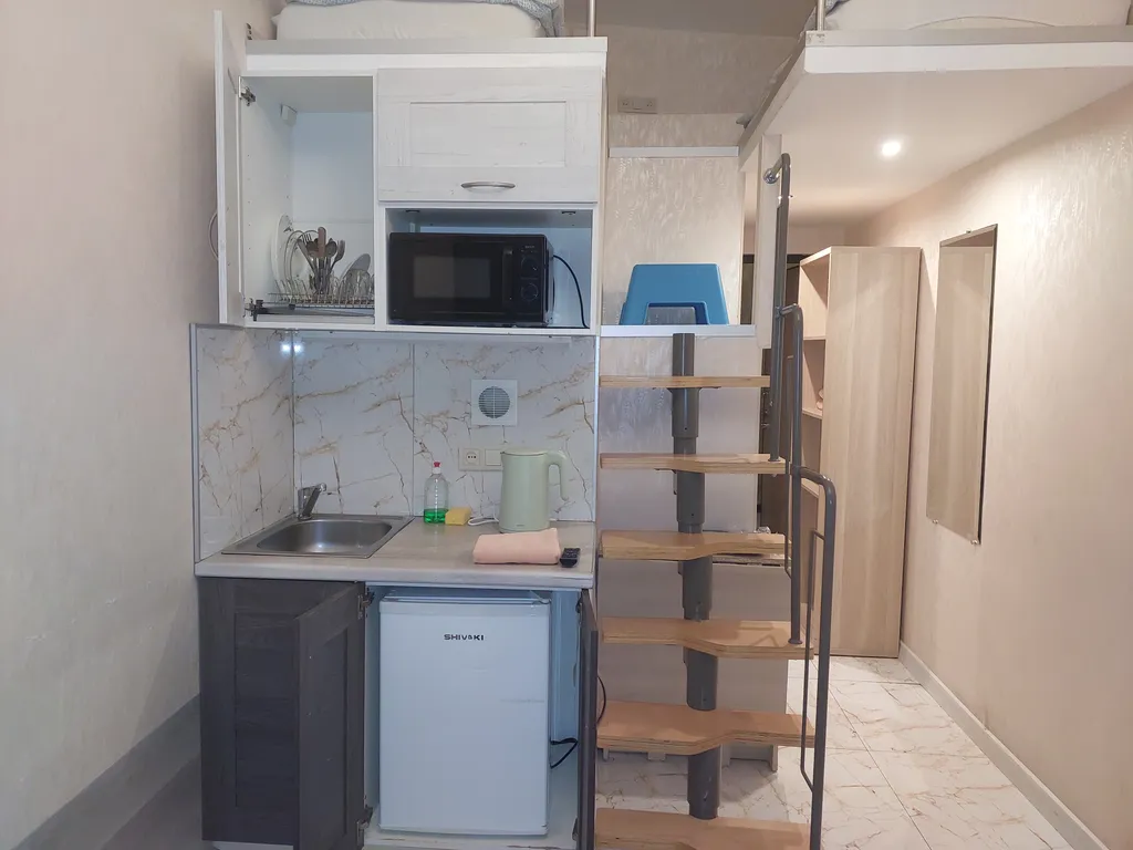 Двухуровневая студия с кондиционером на Невском у вокзала