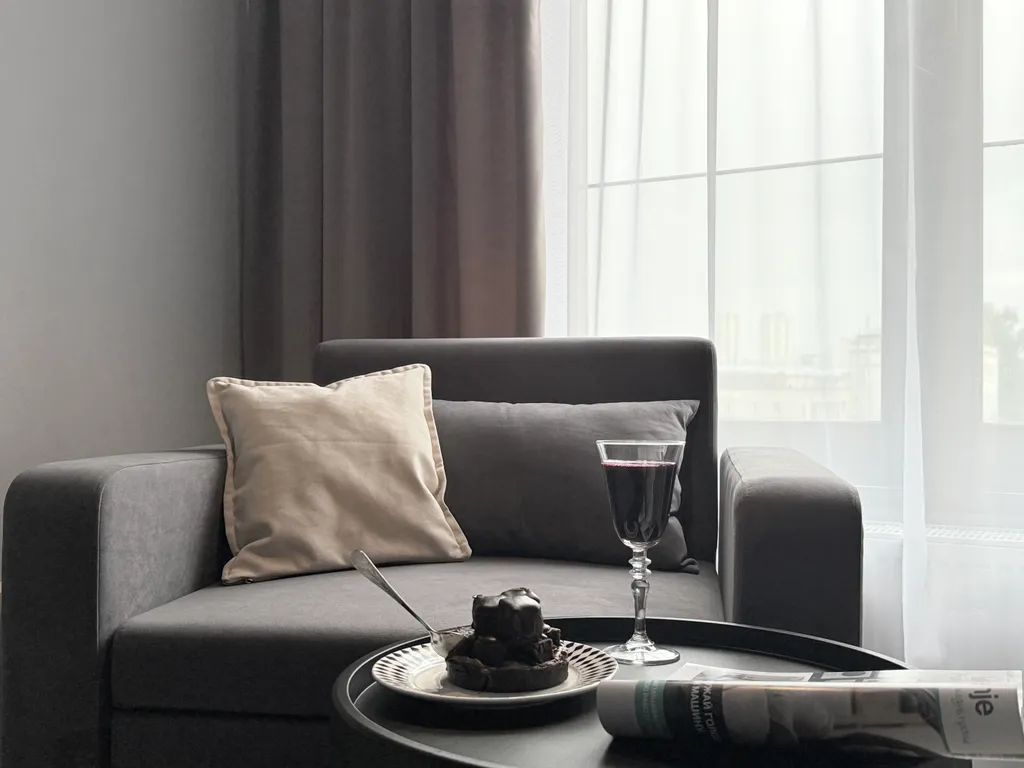 Квартира для семьи в жк с колоннадой и фонтанами