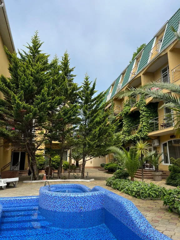 Квартира Квартира Уютная студия с тёплым бассейном и wi-fi — Сириус