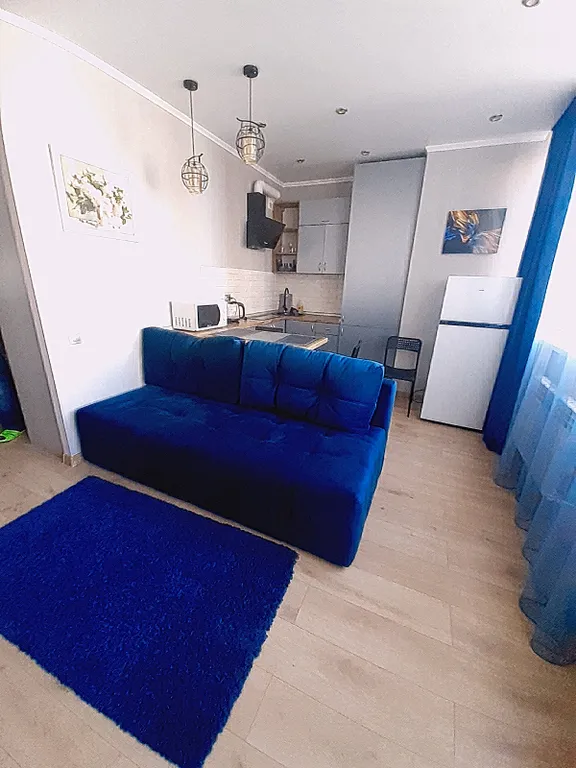 Квартира-студия Малышка с видом на Волгу