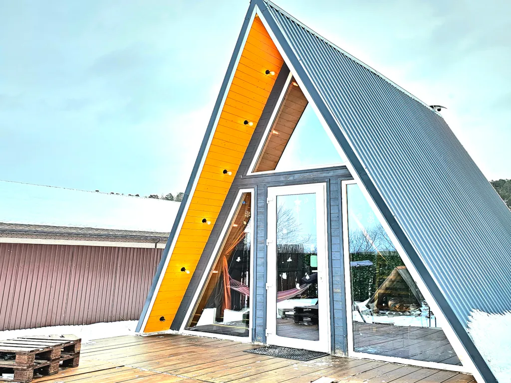 Коттедж Дом А-Фрейм — аренда посуточно в Иркутск