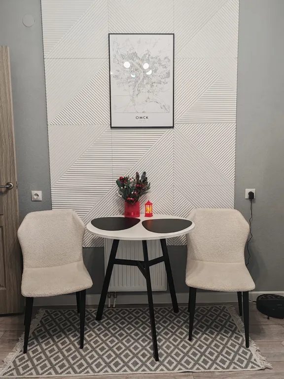 Уютная квартира в новом доме с кондиционером и бойлером