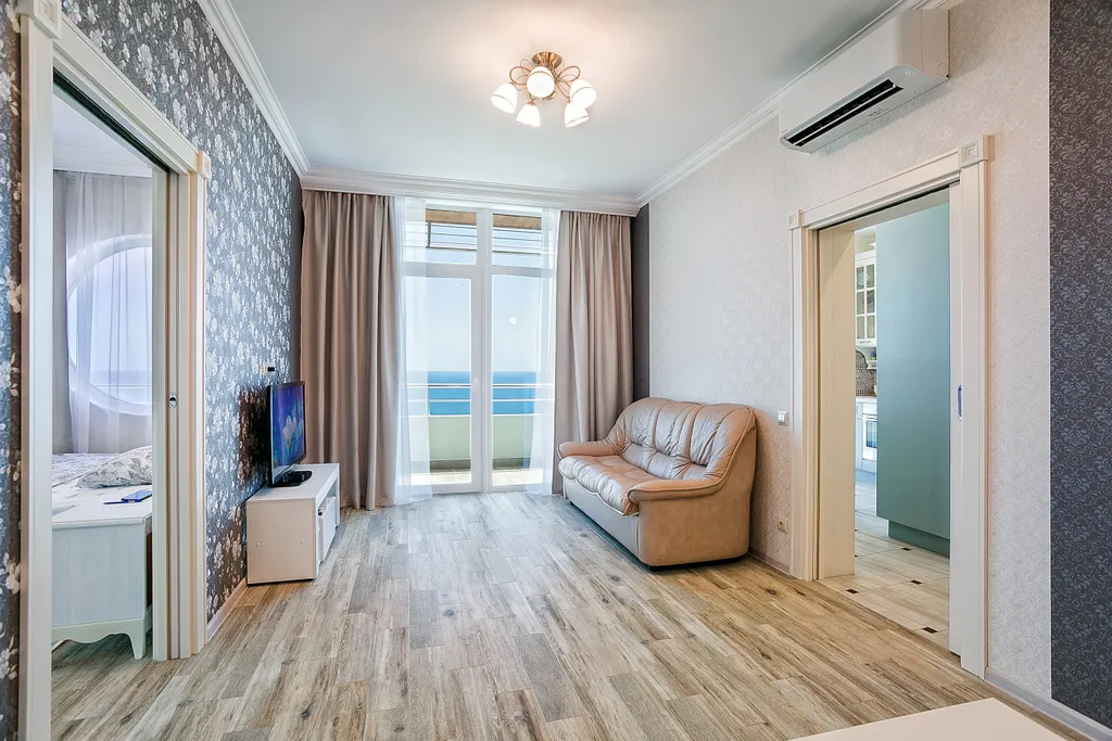 2-х комн.квартира с террасой и видом на море рядом с Приморским парком