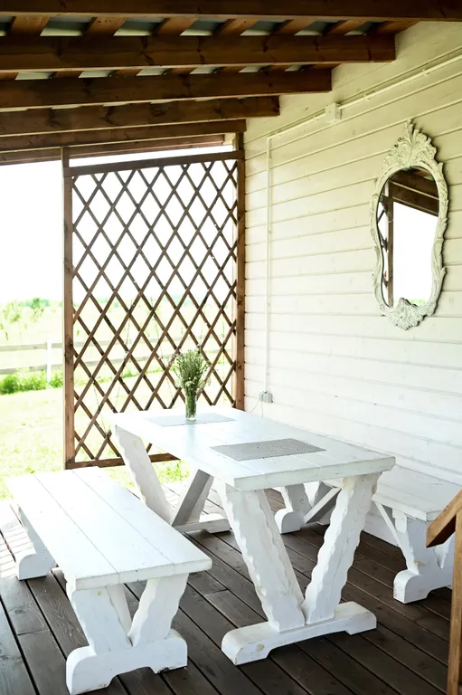 Коттедж Дом Белый Прованс — Луховицы