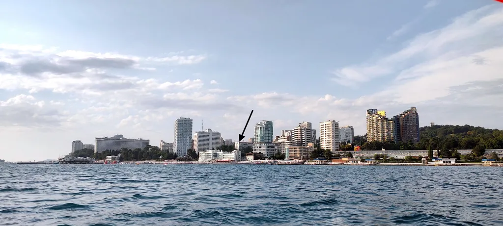Квартира Квартира Люкс с 2 спальнями ( вид на море) — Сочи