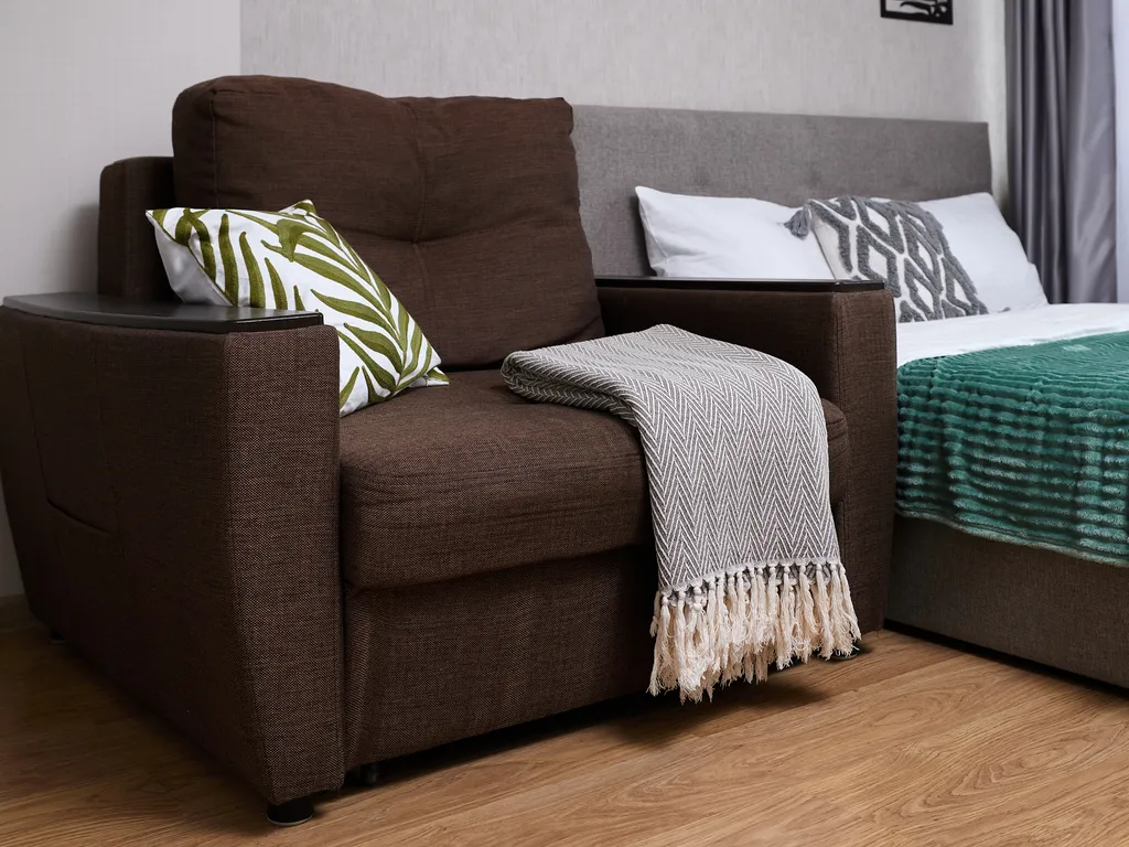 Студия с потрясающим видом на море и горы