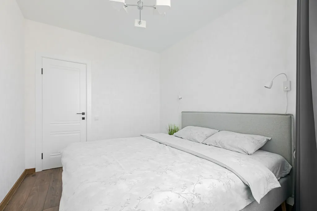 Современная двухкомнатная квартира на 17 этаже