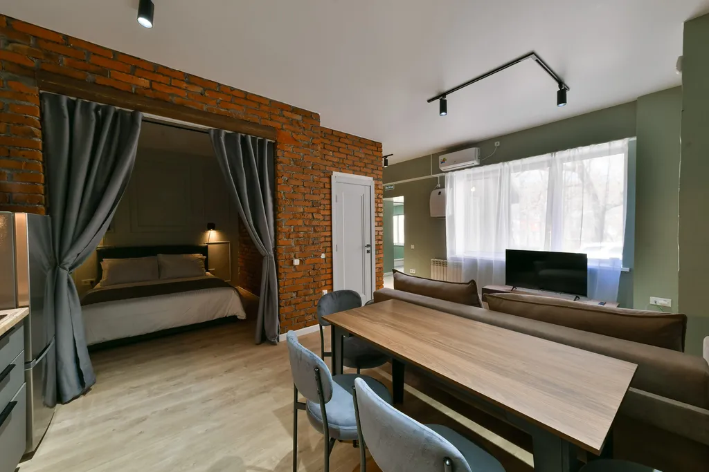 Новая студия в стиле Лофт