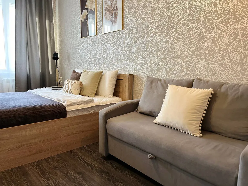 Квартира Квартира Уютная студия на Ярыгинской набережной — Красноярск