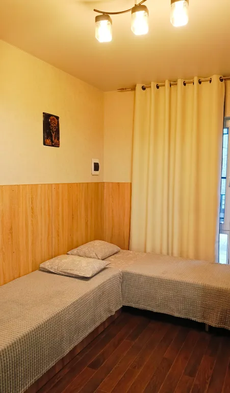 Уютная семейная студия с кухней и стиральной машинкой до 5 человек